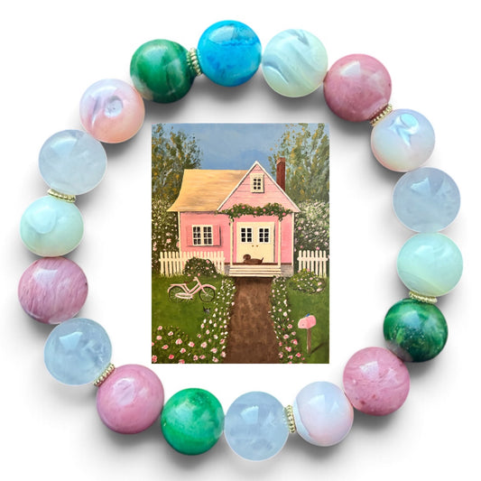Pink Houses Bracelet