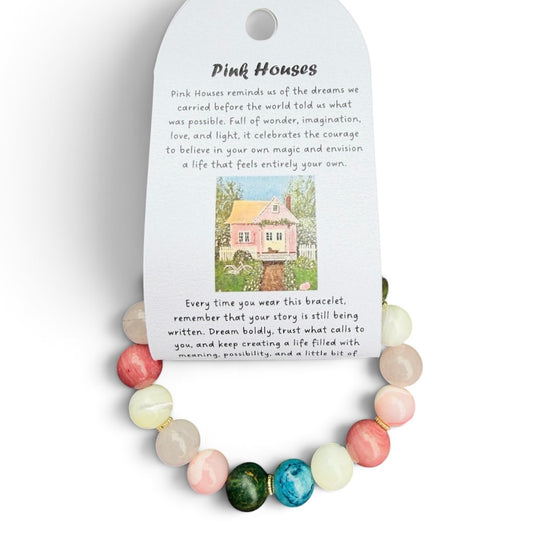 Pink Houses Bracelet